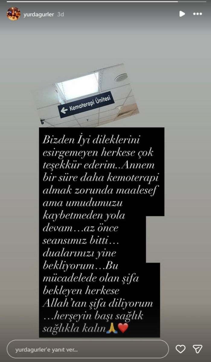 Annesi kansere yakalandı, Özcan destek çağrısında bulundu