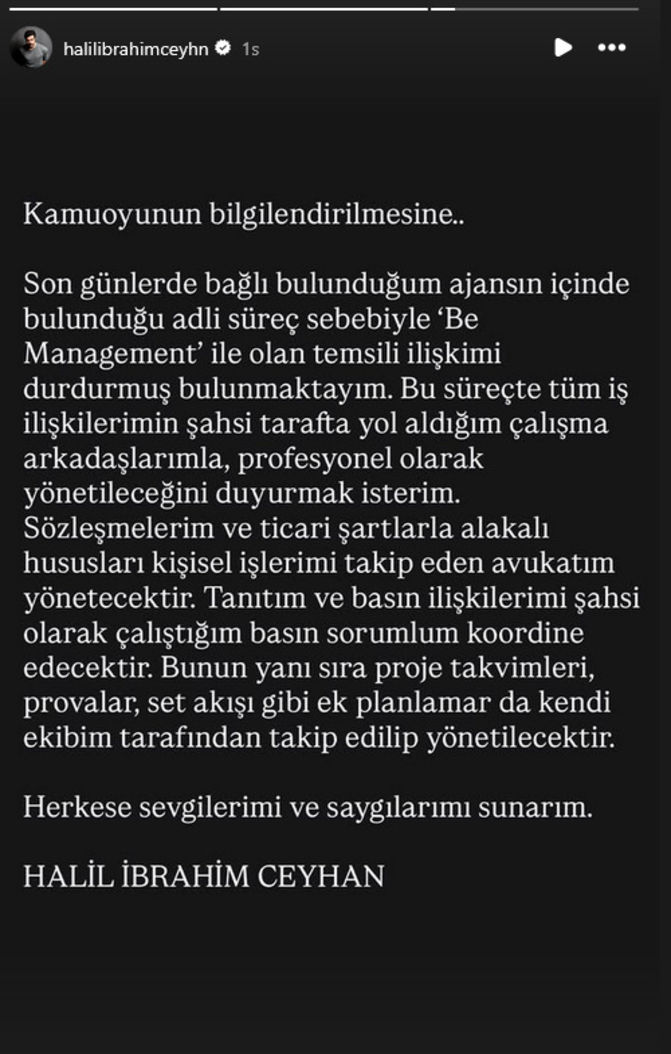 Halil İbrahim Ceyhan menajeriyle ayrılır, uyuşturucu sorunları nedeniyle