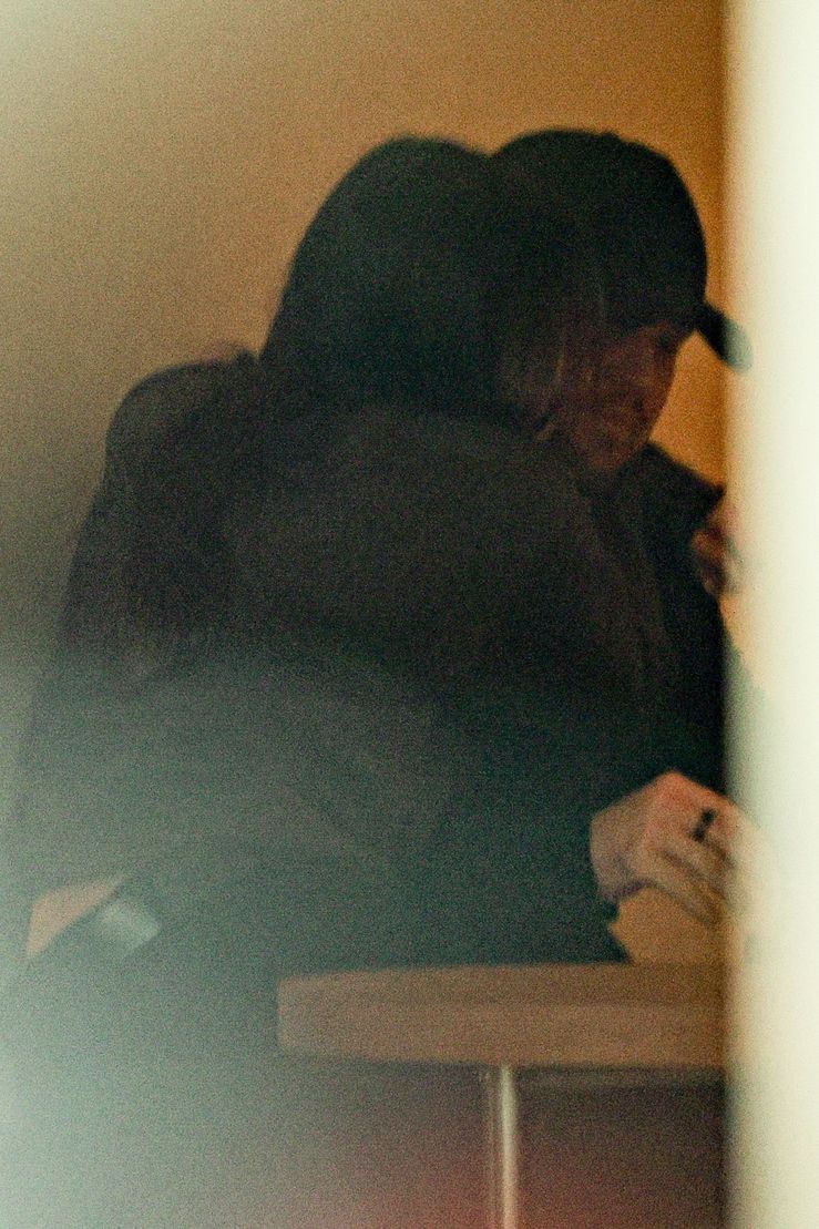 Tutku dolu bir an, Los Angeles'ta yakalandılar