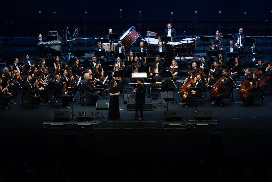 Piyano büyüsü, alkış fırtınası, unutulmaz bir gece