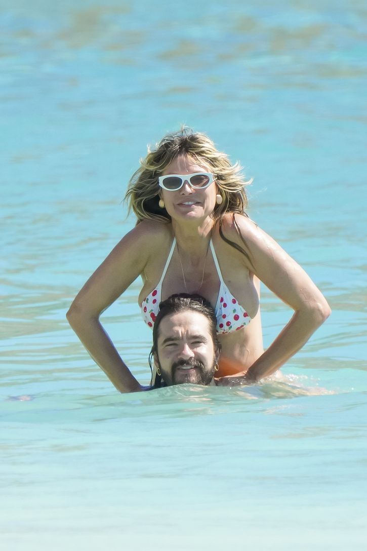 Güneş, deniz, aşk: St Barts'te mutluluk anları yakalandı