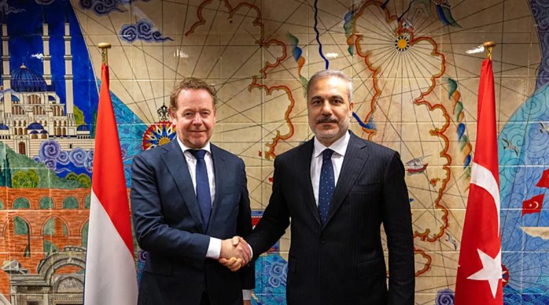 Başlık: Dışişleri Bakanı Hakan Fidan, Hollanda Dışişleri Bakanı Weel ile