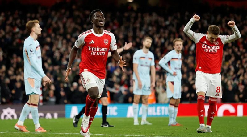 Arsenal, Brentford'u İki Golle Geçti Arsenal, Premier Lig'de Liderlik Sürdürdü