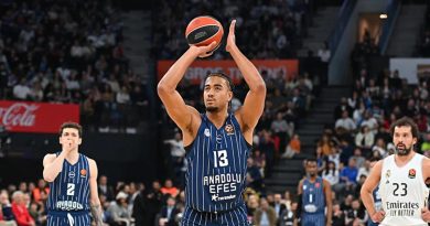 Başlık: Anadolu Efes, Real Madrid'e 75-81 mağlup oldu Anadolu Efes,