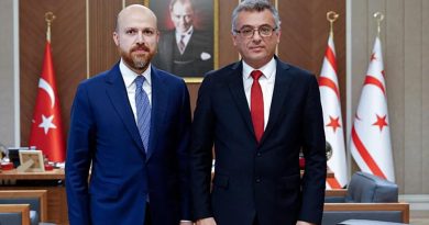 Başlık: KKTC Cumhurbaşkanı Erhürman, Bilal Erdoğan'ı kabul etti İçerik: KKTC