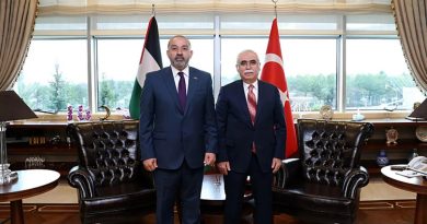 Başlık: AYM Başkanı Özkaya, Filistin Başsavcısı'nı kabul etti Ayşe Anıl