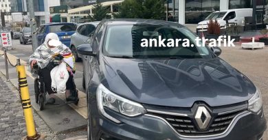 Çukurambar sokaktaki trafik sıkışması, yolun darlığından ötürü