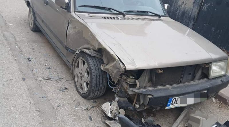 Gece yarısı Şentepe'de araç çarpması, bir araca hasar veren ikinci