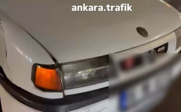 Saime Kadın ışıklardan yaralandı, trafik kamerası çektirdi