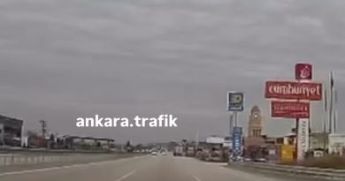 Yaya karşıya koşup canavarlıktan kurtuldu, hayat kazandı