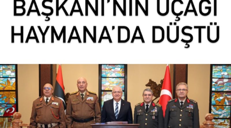 Kalkan uçağı elektrik arızasıyla Haymana düşüyor