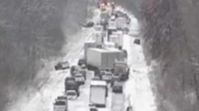 ABD'de Şoke Eden Kazanın Ardından: 45 Aracın Birbirine Girdiği Zincirleme