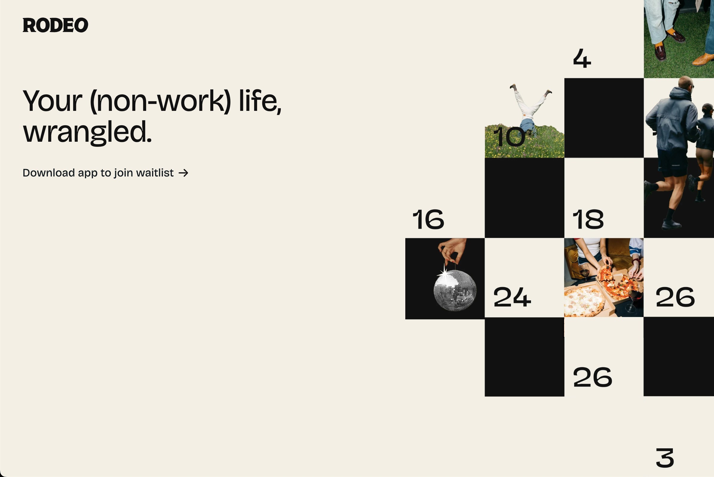 Birlikte eğlence, rodeo ile kolayca planlanıyor!