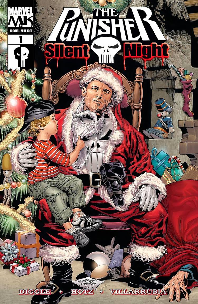 Noel ruhuyla süslü süper kahramanlar, eğlence dorukta!