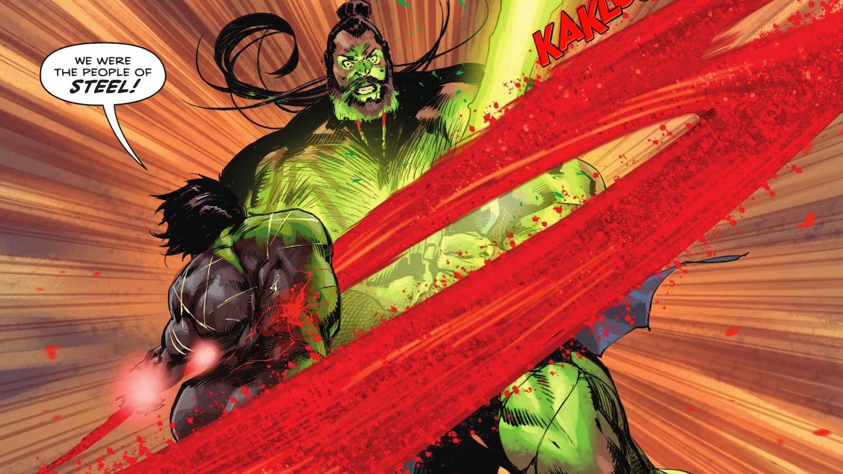 Kumaştan kılıca, Kripton mirası yükseliyor