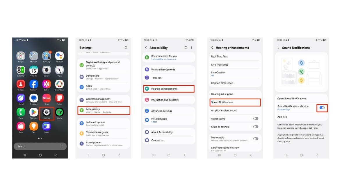 Android ses bildirimleri, önemli sesteki kullanıcıyı uyarmaya yarar