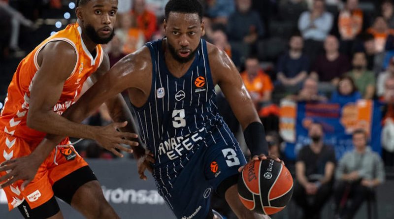 Anadolu Efes, Jordan Loyd'u EuroLeague Maçı İçin İyileşene Kadar Çıkarmakta
