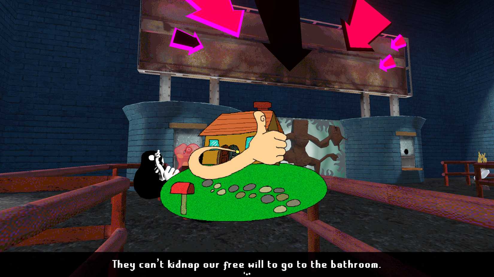 Sürreal rüyalar, beklenmedik karakterler, ücretsiz eğlence!