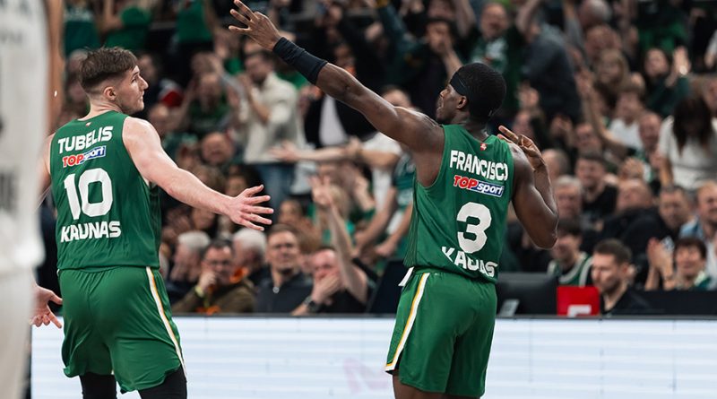 Avrupa basketbolunun devleri, Kaunas'tan zaferle ayrıldı