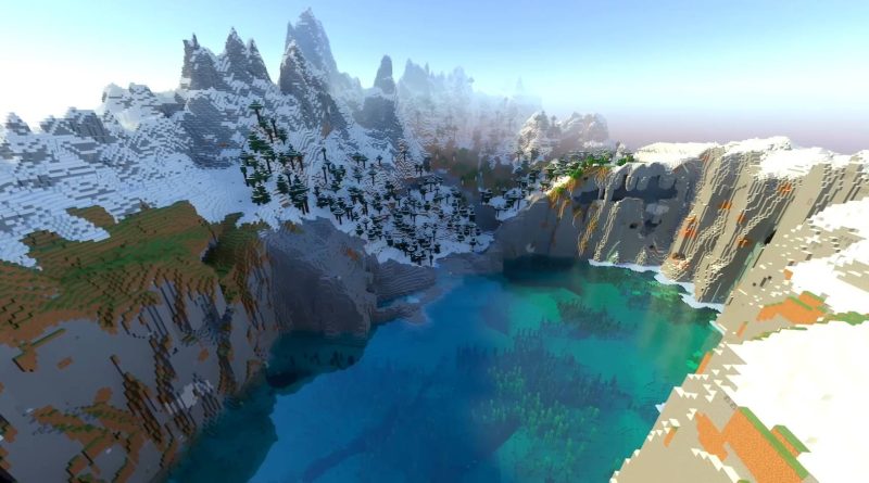 Yeni dünyalar, keşif, macera, göller, dağlar, Minecraft