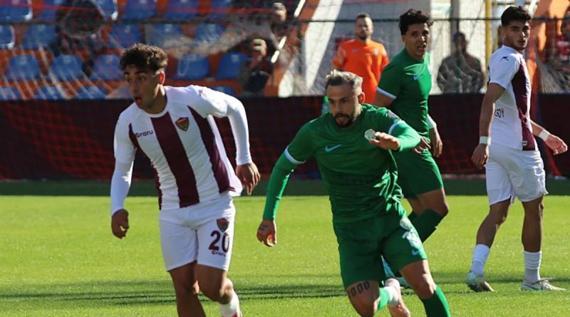 Hatayspor-Serikspor, 1-1 berabere kaldızychli geliyoruz