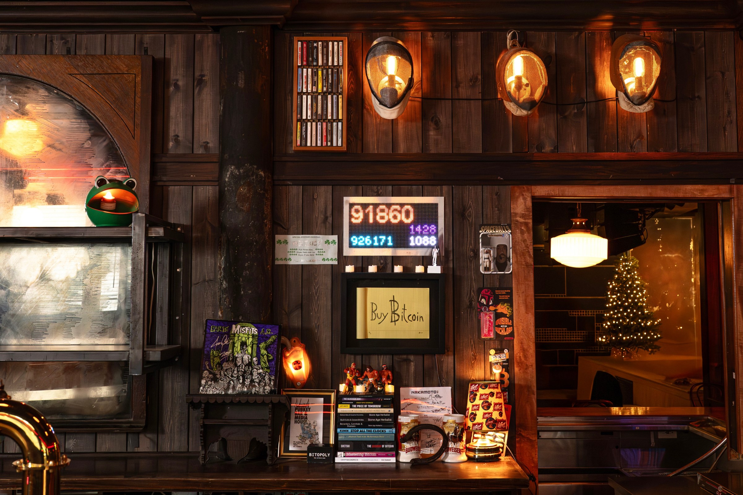 Bitcoin bar Washington'a kültürel bağış sunuyor