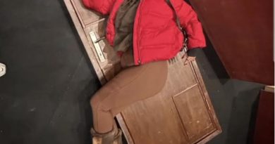 Sahne arkasından beklenmedik bir düşüş, şok anlar