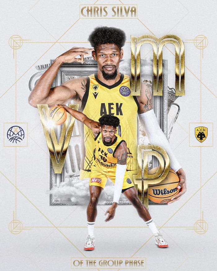 Silva'nın performansı parlıyor, AEK'nin gururu!