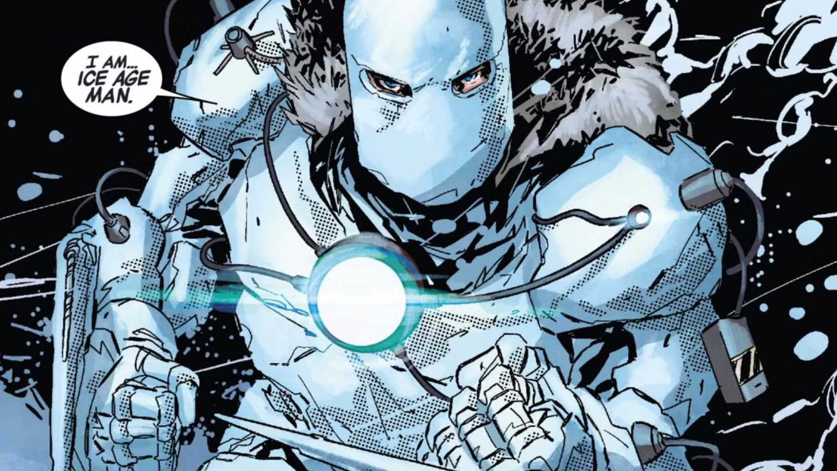 Tony Stark bir milyon yıl geri taşındı, soğuk çağı zırhıyla