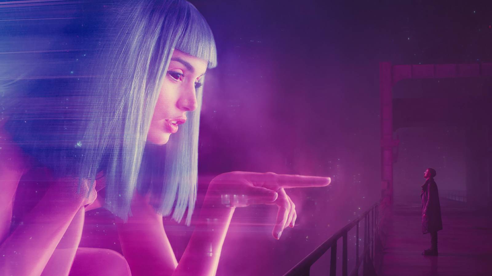 Neon ışıklar, distopik gelecek, umut ve tehlike iç içe