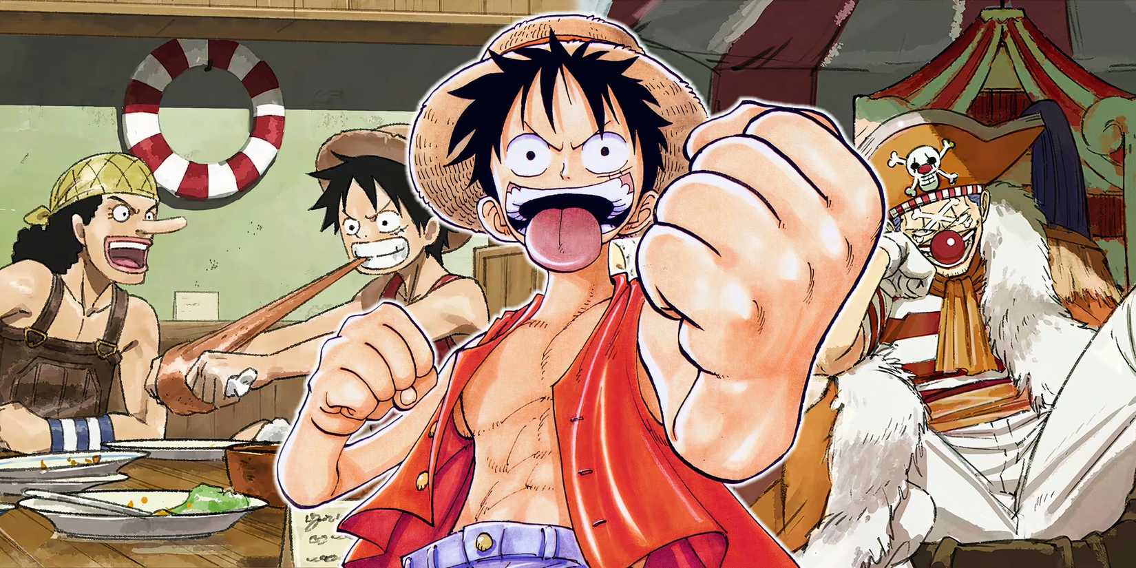 One Piece yeniden yapılandırma animasyonu Jump Festa'da sürprizlerle dolu Oda
