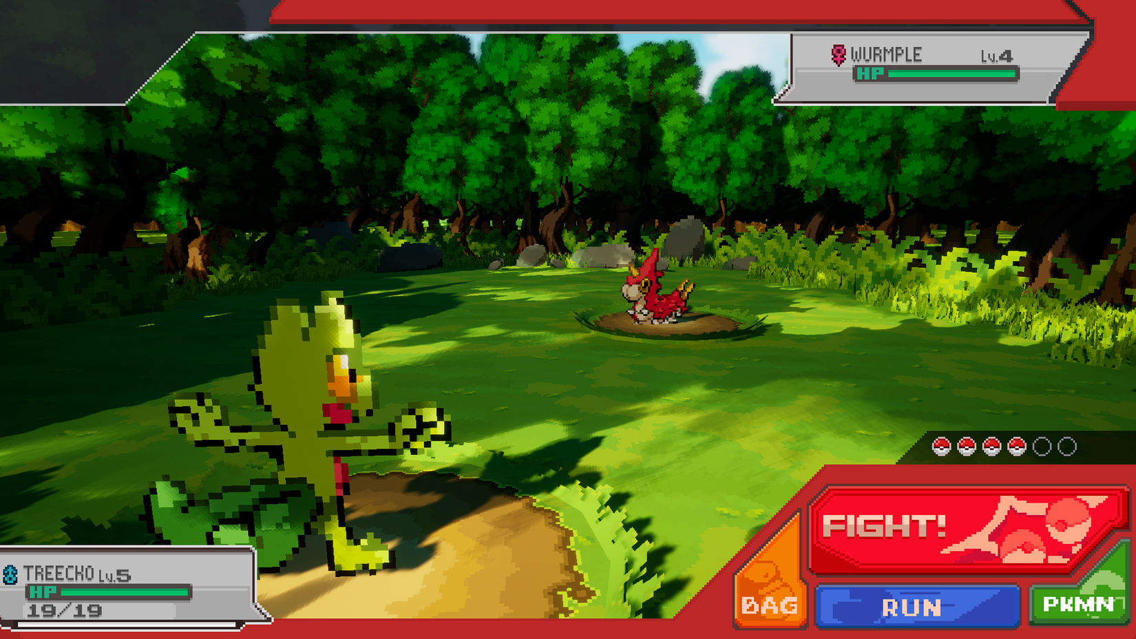 Yeni grafikler, tanıdık macera, hayran yapımı Pokémon