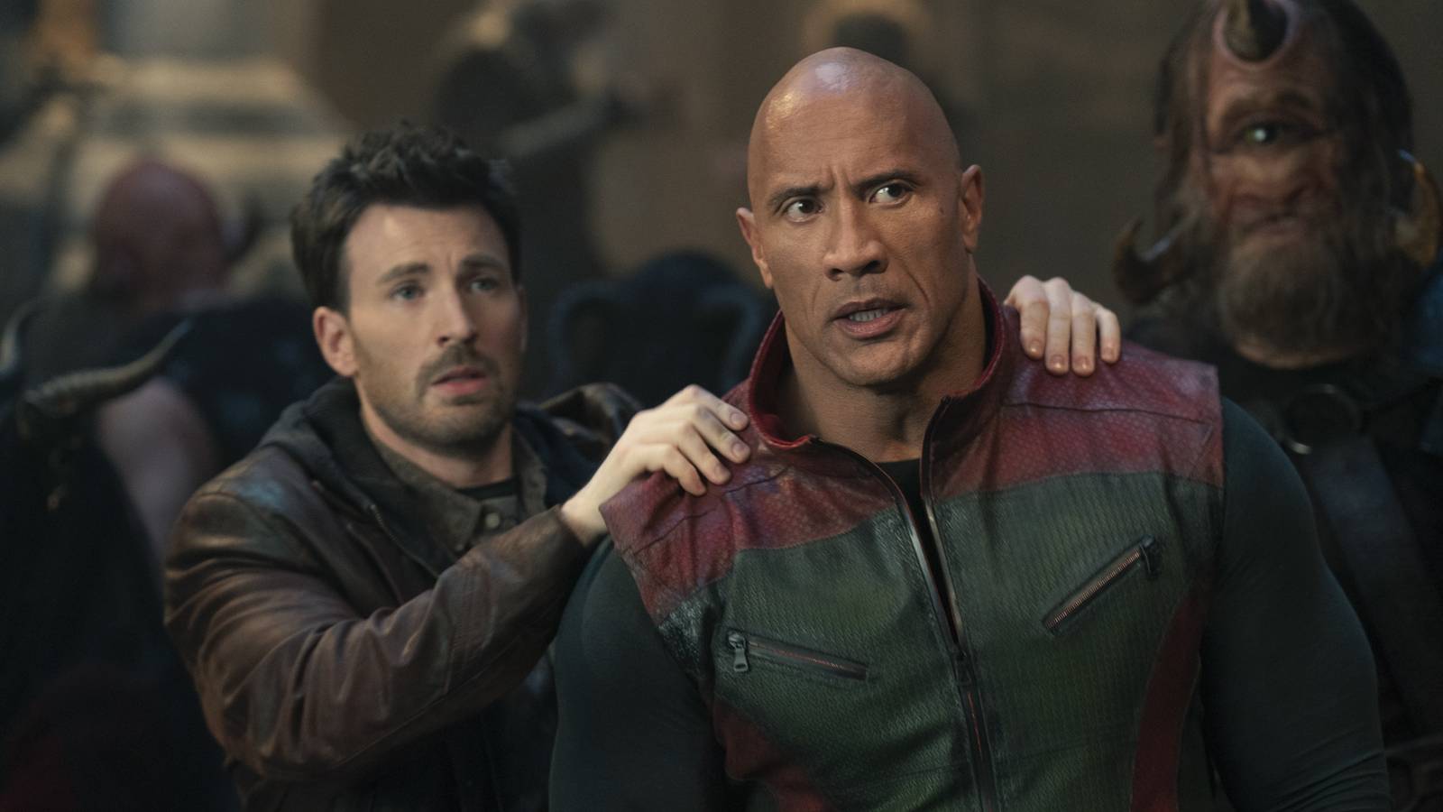 Chris Evans ile Dwayne Johnson'un sinematik mucizesi dünyayı etkiledi