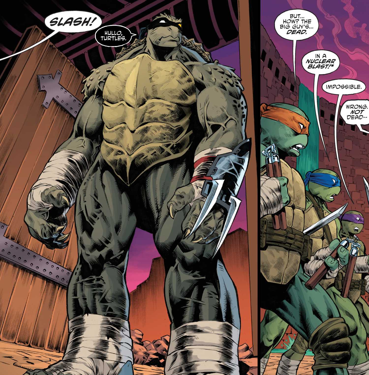 Slash, Ninja Turtles'in En Korkulu Kardeşi Geri Döndü