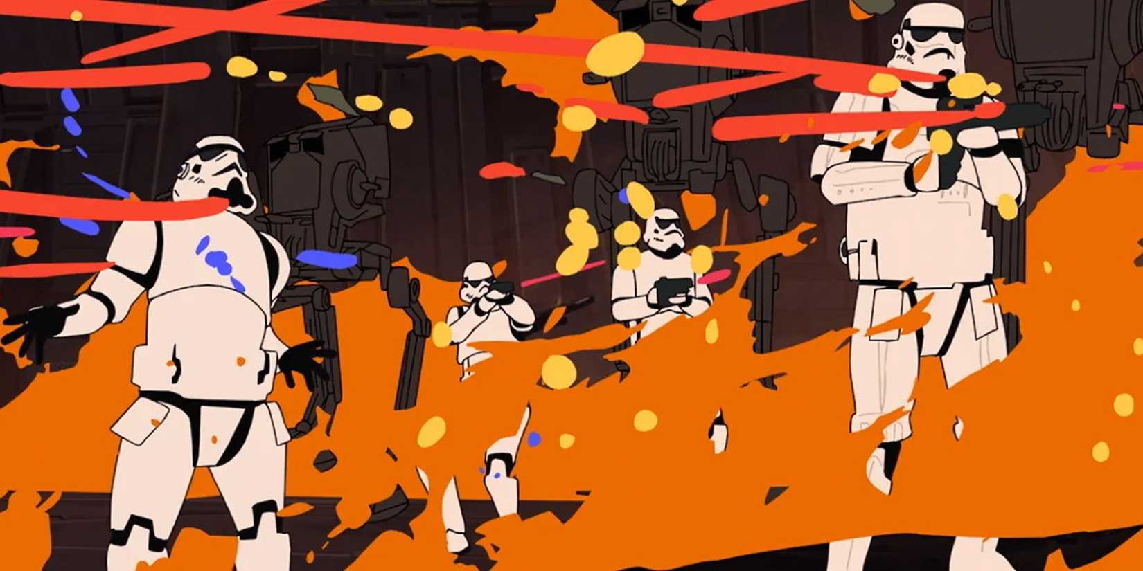 Anime estetiği, Yıldız Savaşları evrenine yeni soluk