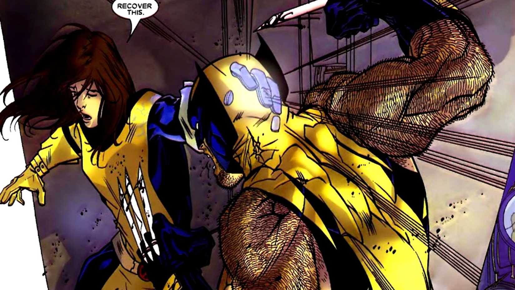 Kitty Pryde gölgelerde kaybolur, adamantyum kılıcı bile vuramaz onu