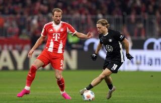 Kane'nin golleriyle Bayern coştu, Wolfsburg şaşkınlıkta