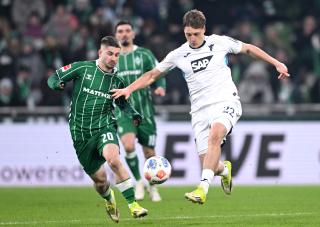 Gol sevinci, coşku, Hoffenheim galibiyeti, Bremen üzüntüsü