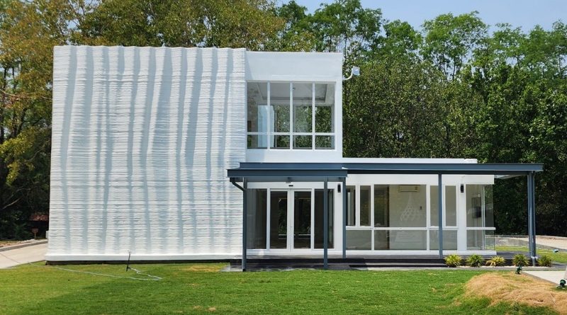 Yenilik, beton, 3D baskı, köprü, inşaat, Tayland