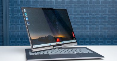 Dönen ekran, akıllıca tasarım, geleceğin laptopu