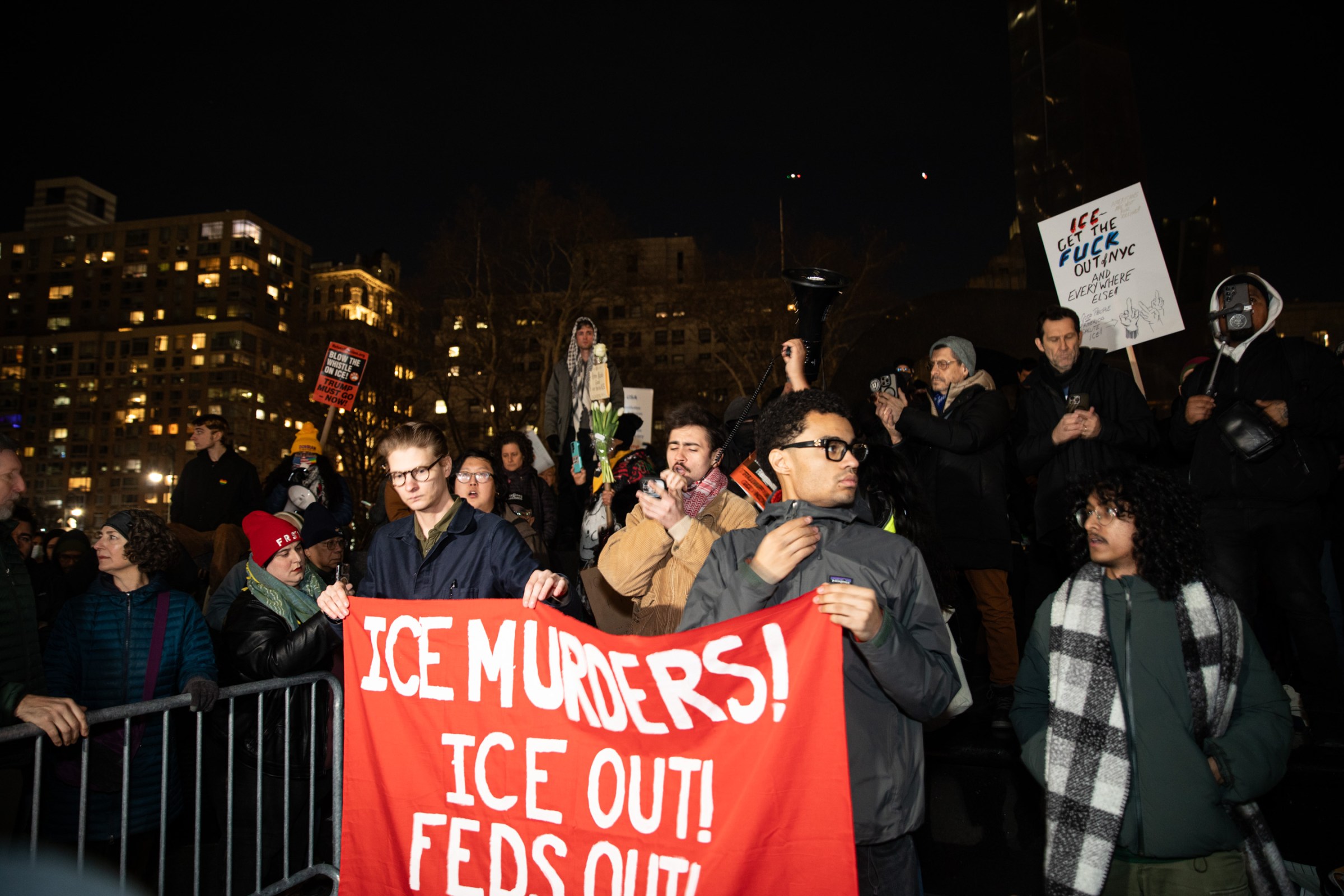 Adalet arayışı, New York sokaklarında yankılandı