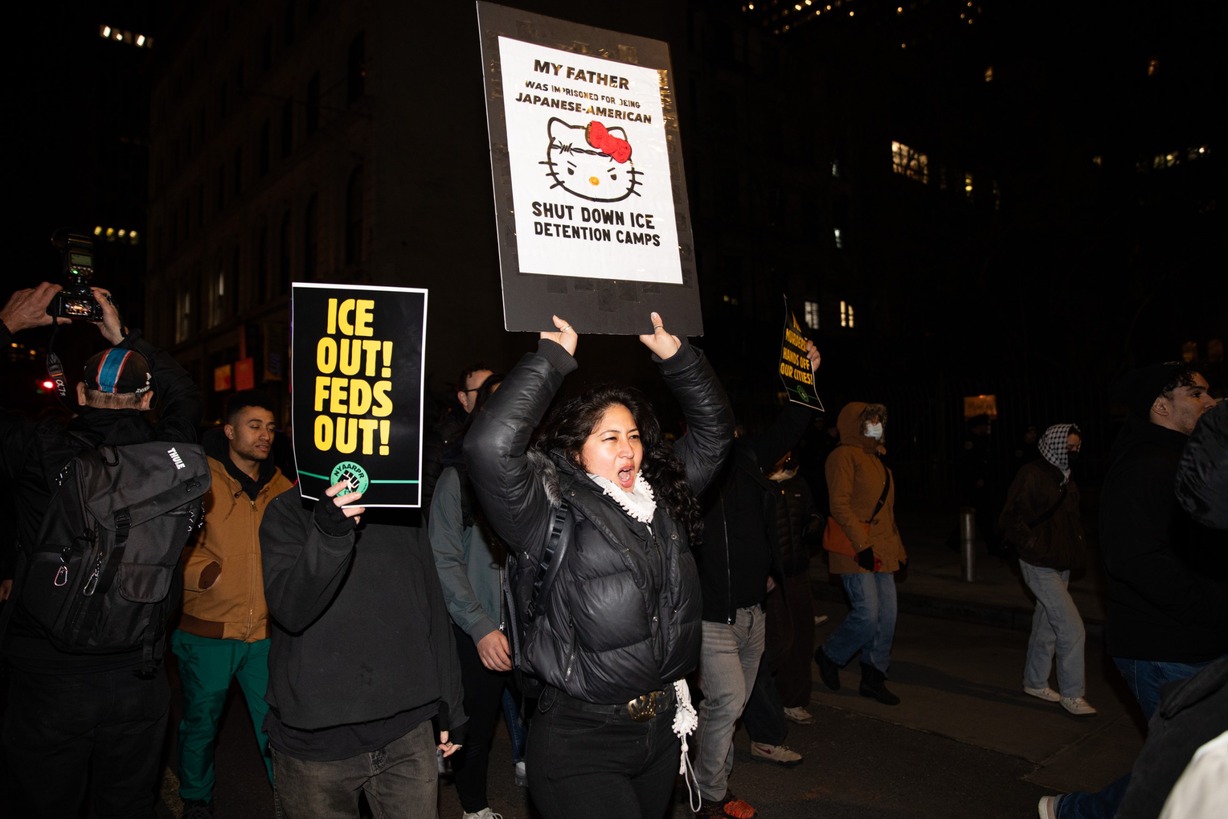 Adalet arayışı, New York sokaklarında yankılanıyor