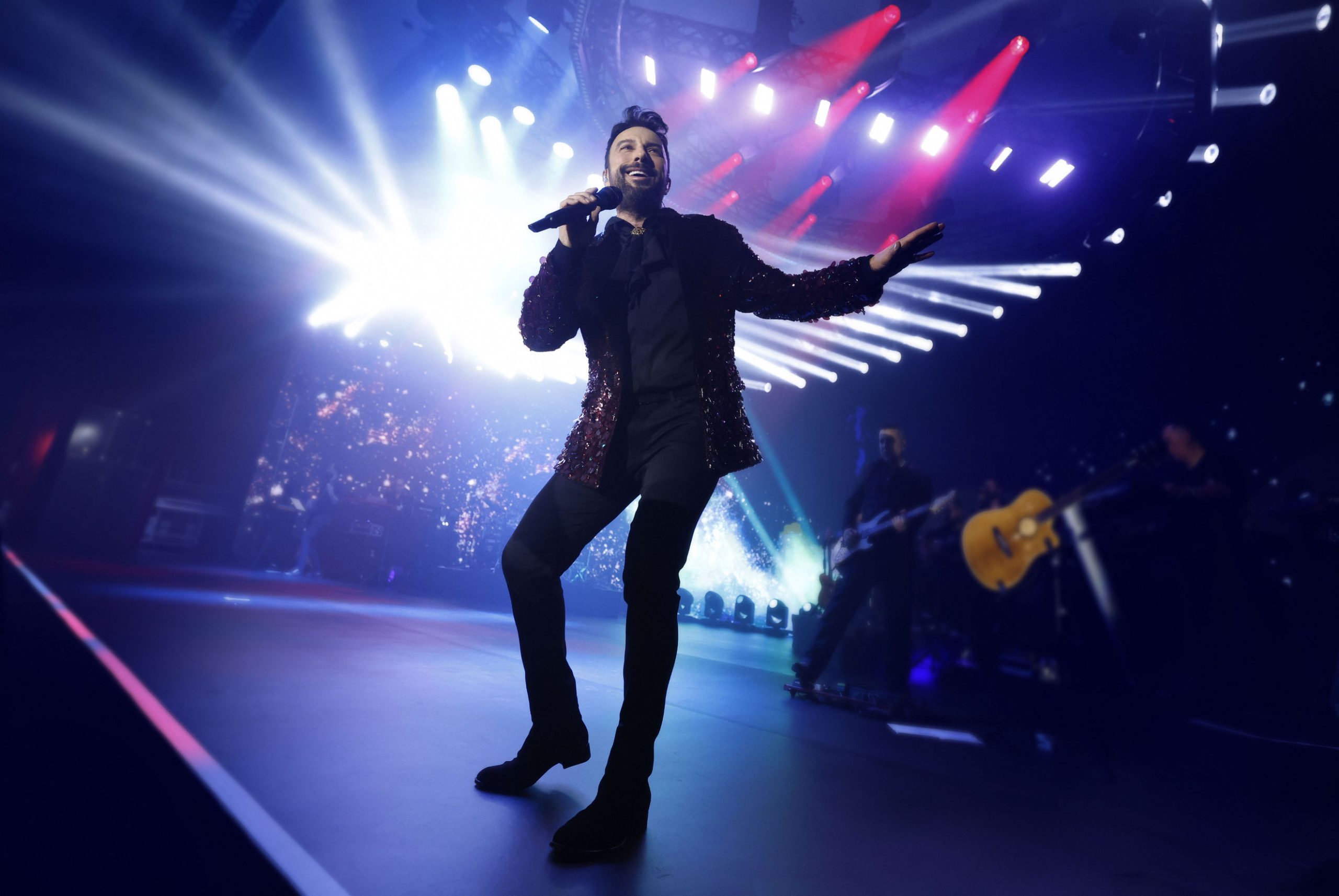 Coşku dolu yeni yıl, Tarkan KKTC'de hayranlarıyla buluştu