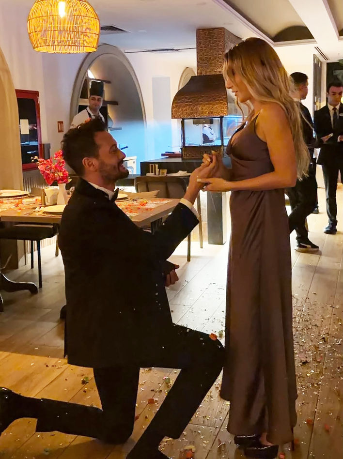 Aşkın resmiyeti, mutlulukla birleşiyor, evet!