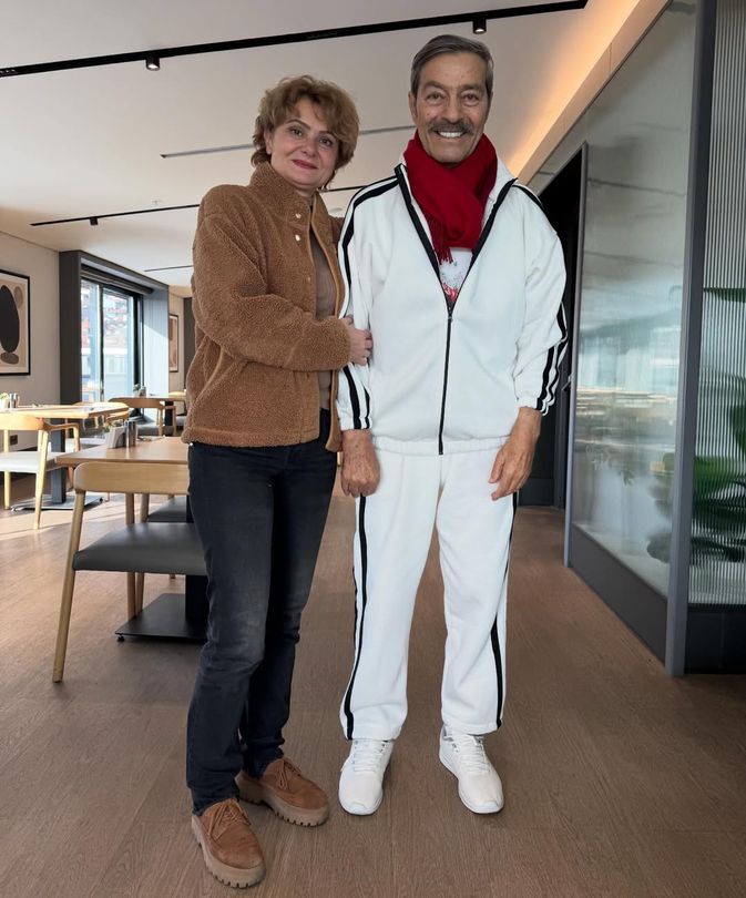 Usta oyuncu Kadir İnanır, Canan Kaftancıoğlu ile ayakta buluştu