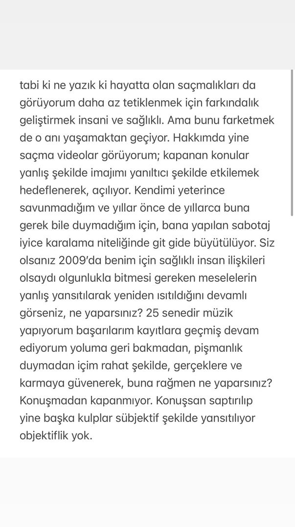 Geçmişe aydınlık tutan bir açıklama, yeni başlangıçlar