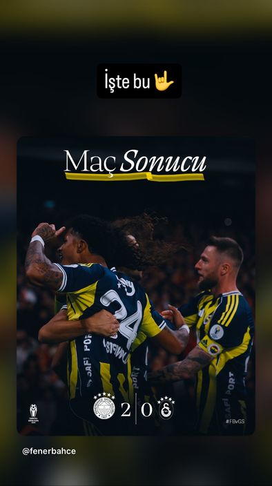 Tribünler şenlendi, Fenerbahçe coştu, zafer sevinci!