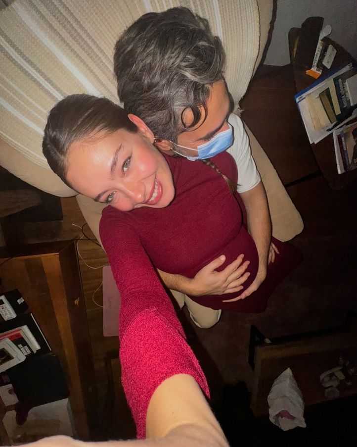 Doğayla iç içe, şelale sesiyle anne olmanın huzuru