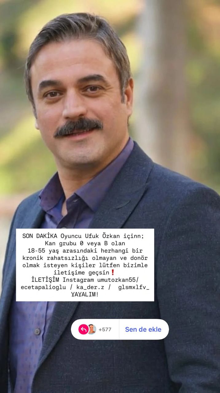 Umut için bir dokunuş, hayata bağlayan bir umut