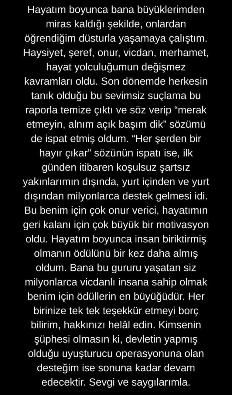 Kaynarca ve Müftüoğlu'ndan uyuşturucu testlerinde olumlu sonuç çıkmadı